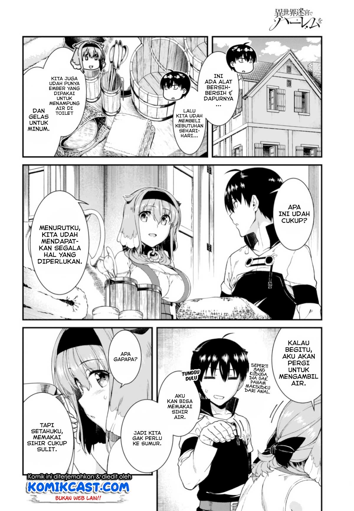 Isekai Meikyuu de Harem wo Chapter 26 Bahasa Indonesia